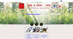 Desktop Screenshot of only4biker.com